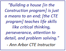 Ann Arbor CTE Instructor Testimonial