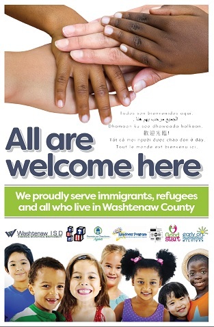All are welcome here Flyer